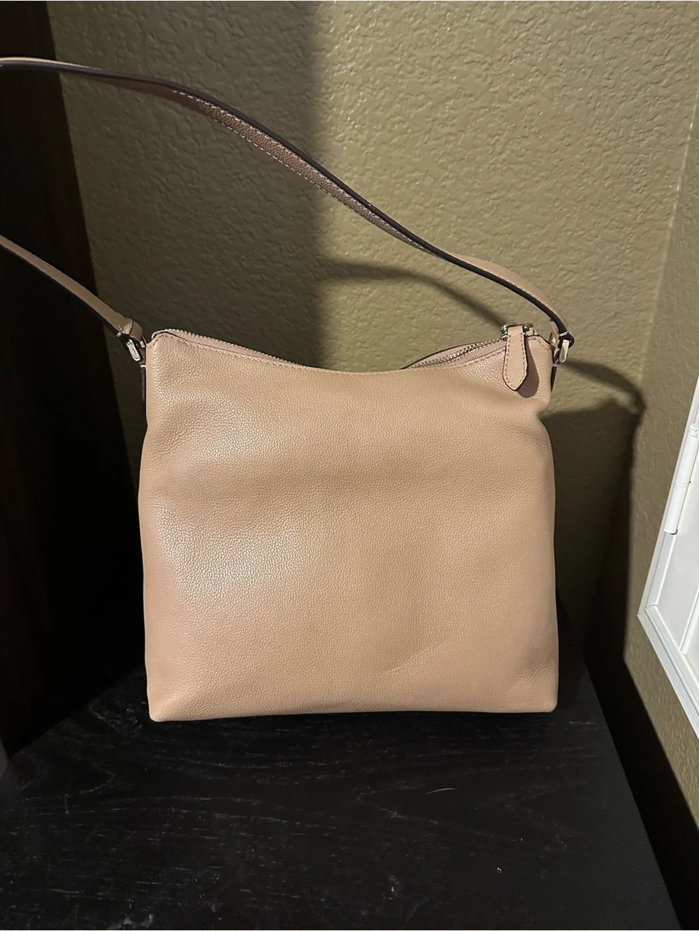 kate spade Tan Leather Shoulder Bag